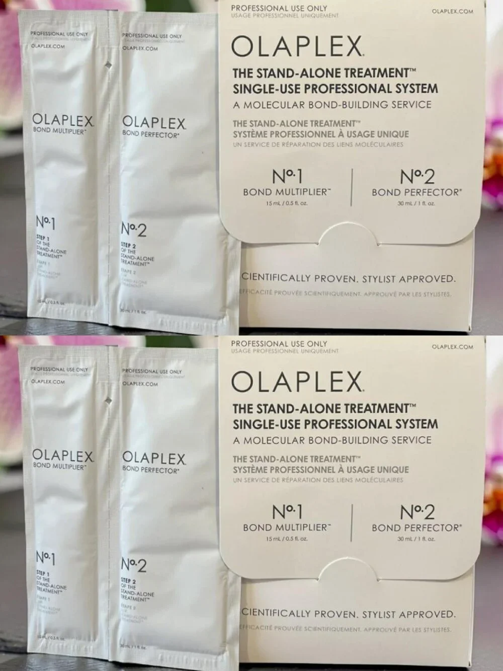 Olaplex No1 and No2 Single Use_ 2 units